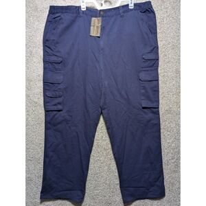 New With Tags Boulder Creek Ranger Cargo Pant Navy Blue 50X30 BIG Size